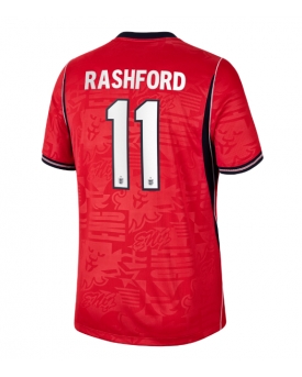 Billige Fotballdrakt England Marcus Rashford #11 Replika Bortedrakt VM 2026 Kortermet Billige Fotballdrakt England Marcus Rashford #11 Replika Bortedrakt VM 2026 Kortermet